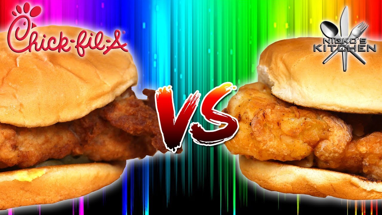 CHICK-FIL-A vs HOMEMADE - Laci Green eats Chick-Fil-A for the first time!!