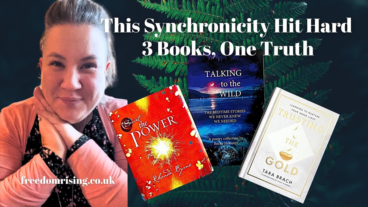 This Synchronicity Hit Hard… 3 Books, One Truth | Spiritual Vlog