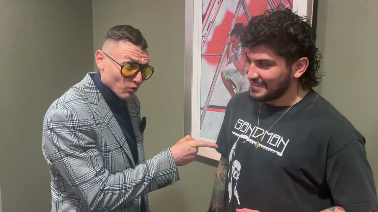The Schmo Runs Into Dillon Danis at UFC 288
