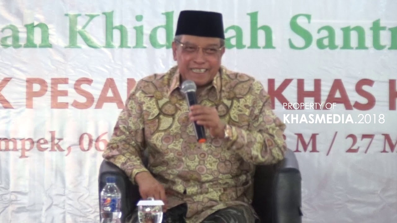 PROF. DR. KH. SAID AQIL SIROJ, MA. - Haul & Khotmil Qur'an Pondok Pesantren Khas Kempek Tahun 2018