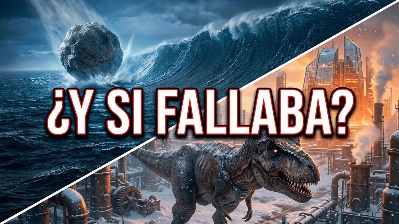 ¿Y si el meteorito que extinguió a los dinosaurios NO hubiera caído en Yucatán?