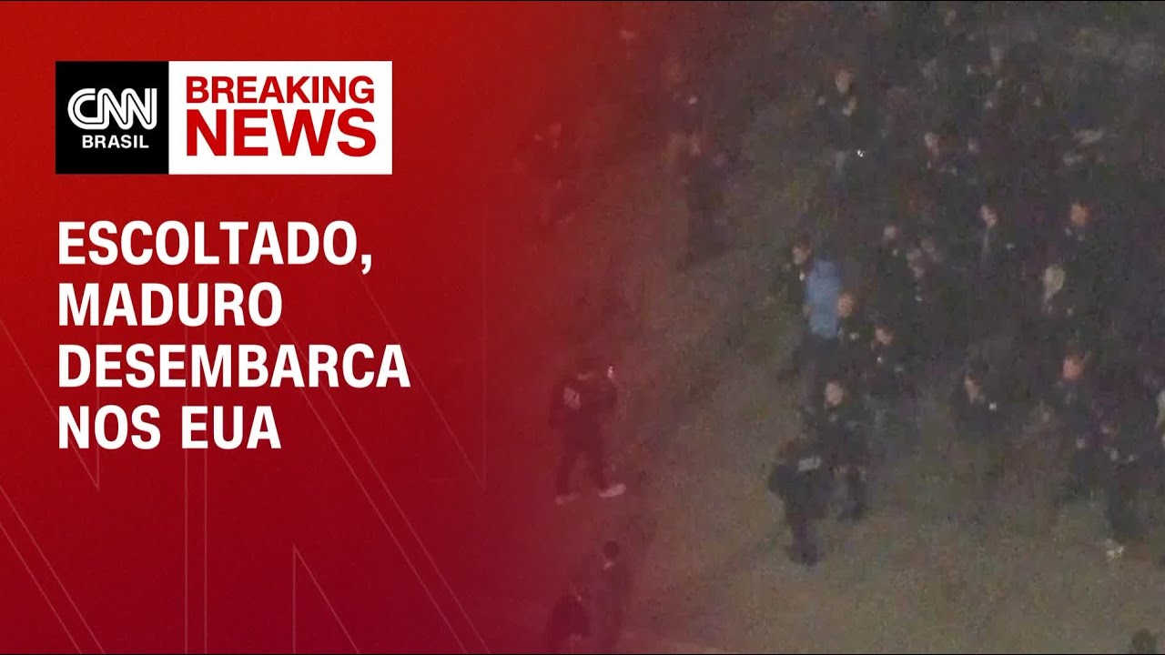 Nicol&aacute;s Maduro desembarca nos Estados Unidos | AGORA CNN