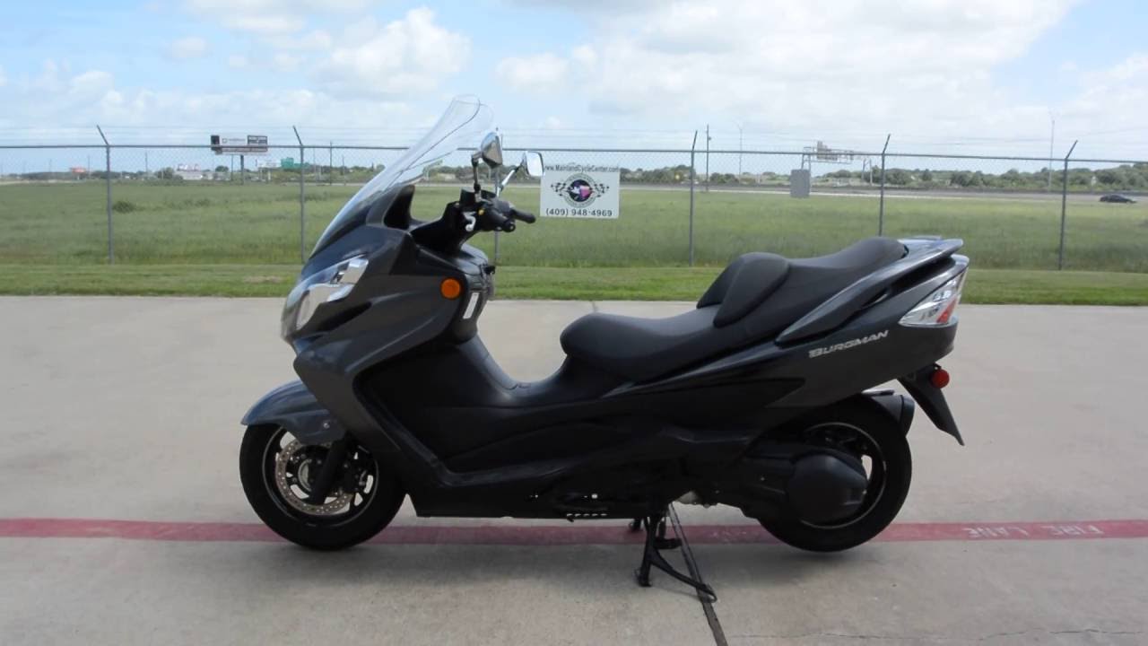 For Sale $3,999:  2012 Suzuki Burgman 400 Metallic Thunder Gray