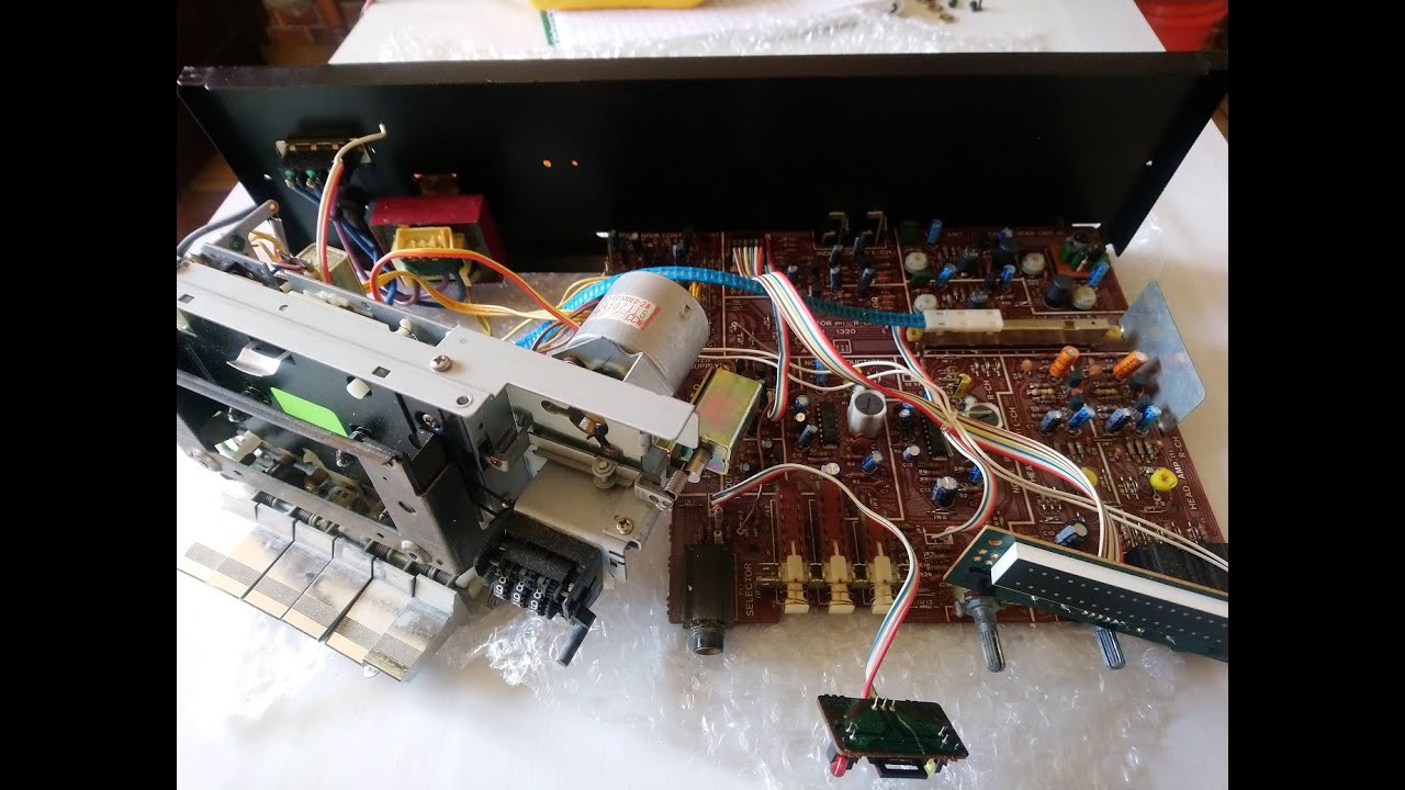 Platine K7 Sansui avec bargraphe &agrave; LED