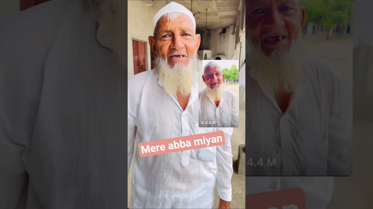 &hearts;️mer💯 Abba💯miyan&hearts;️#shortvideo #comedyvideo #mushaera #naatsharif