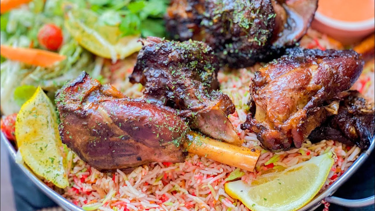 How to make Show stopping Lamb Shanks | Hilib Xaniid | لحم حنيذ |gacamaha aya iska qaniini doonta!!!