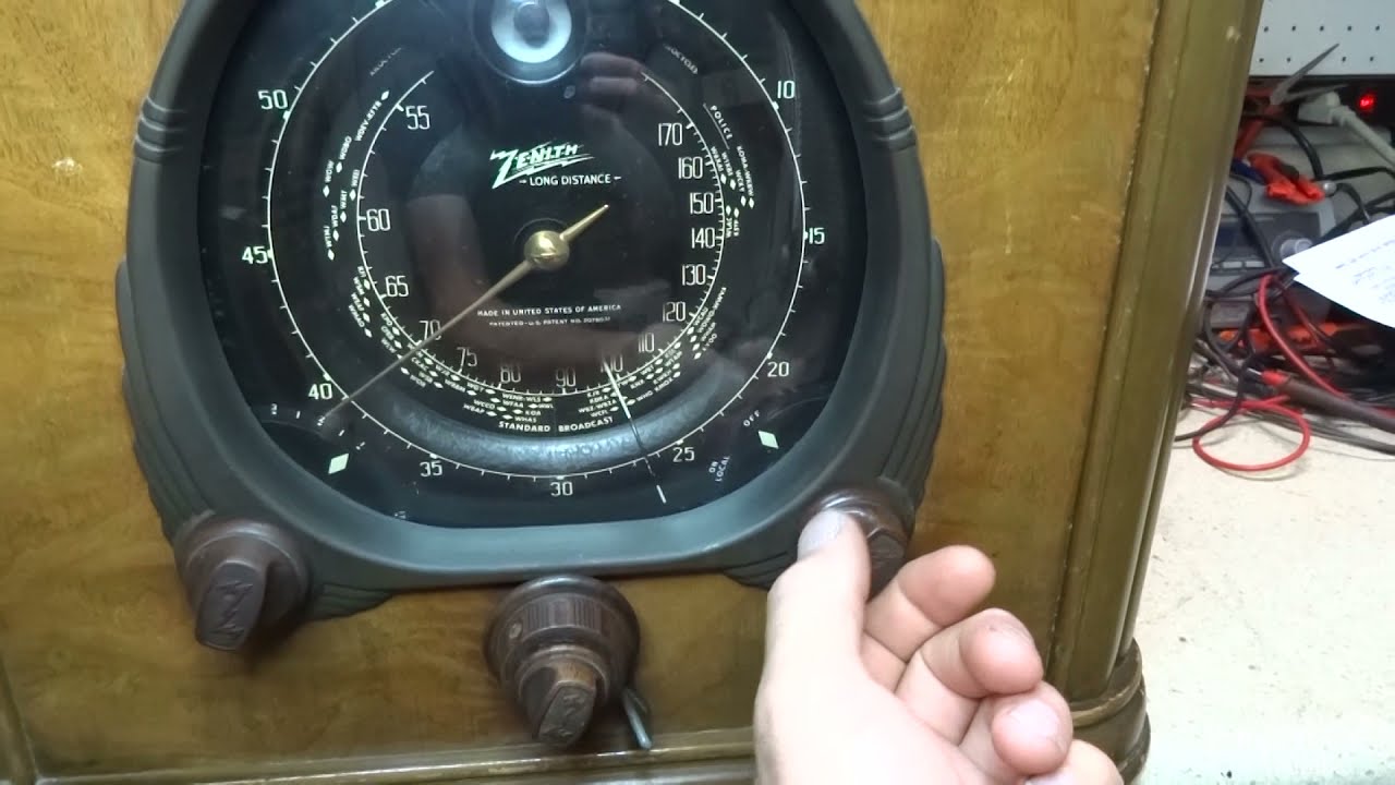 Repair Of A 1938 Zenith 9-S-232 