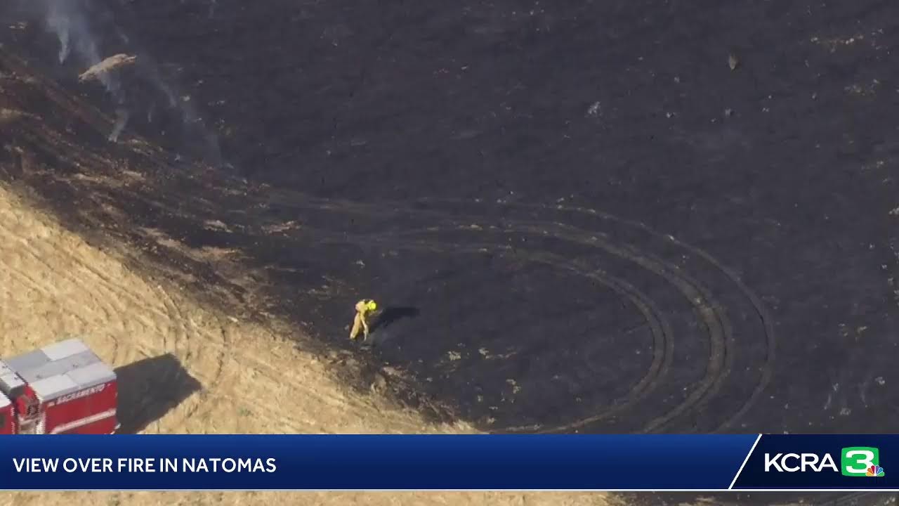 LIVE | LiveCopter 3 is over a fire near Arena Boulevard and I-5 in Natomas