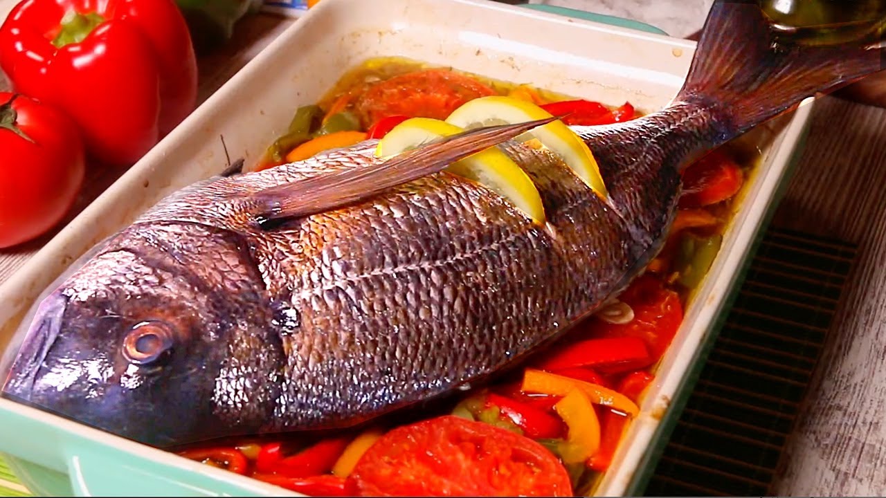 💚 Приготовьте это простое блюдо из рыбы с полезными и вкусными овощами для всей семьи!
