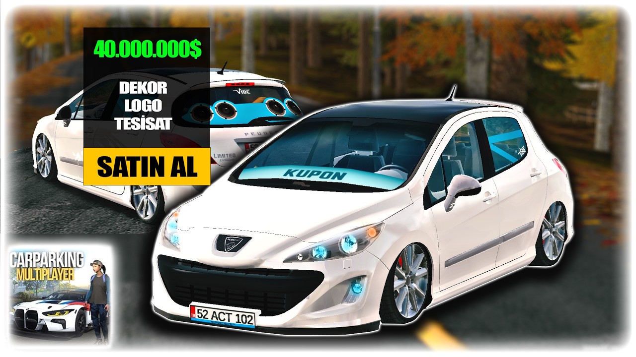 40.000.000$'A LOGOLU PEUGEOT SATTIM ! 4.SEZON 6.BÖLÜM | Car Parking Multiplayer 1