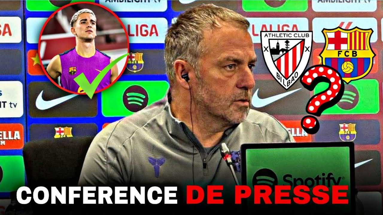 🚨 Hansi Flick : Face à la 🗣 Presse, Gavi Est de Retour...