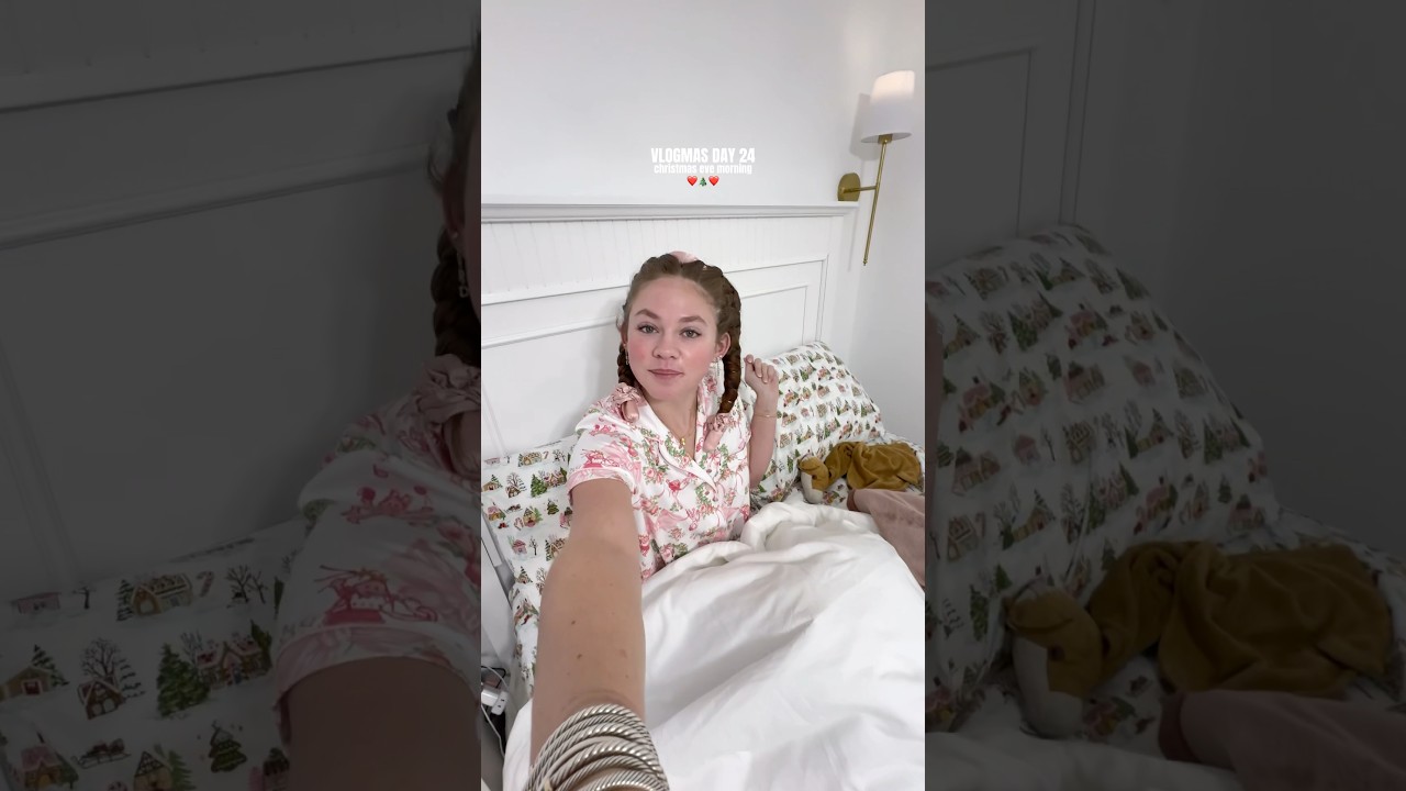 CHRISTMAS EVE MORNING VLOG | vlogmas day 24🎄❤️ #morning #christmas #vlogmas #diml