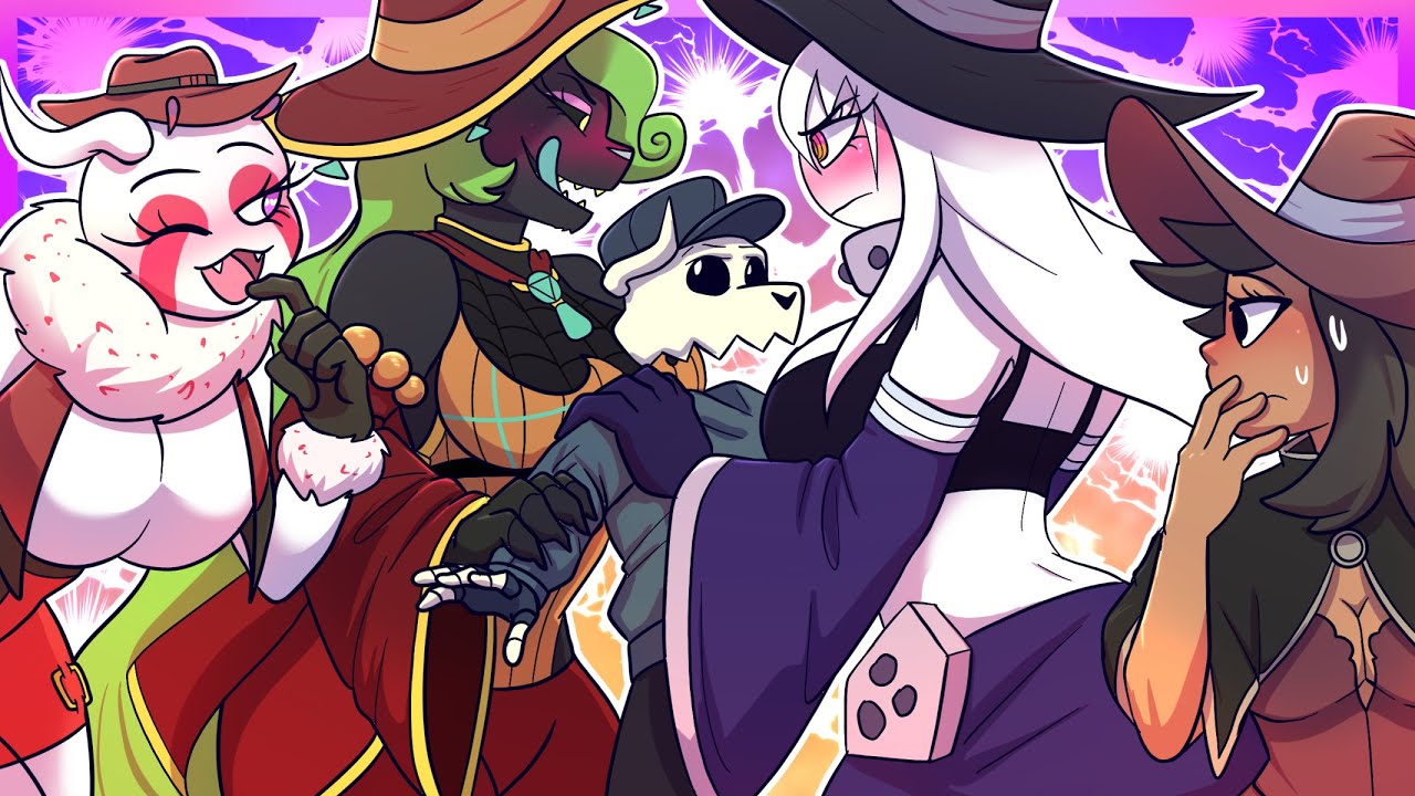Nikusa Vs Midnight Witch Battle for Tabi (Friday Night Funkin' Comic Dub)