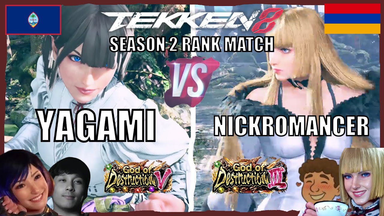 T8 🔥 YAGAMI (Low Ranked Reina) vs NICKROMANCER (Low Ranked Lili) 🔥 Tekken 8 Noob Gameplay