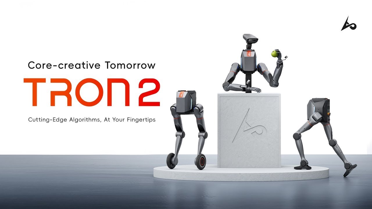 10 innovaciones | TRON 2 se lanzó oficialmente Redefiniendo los fundamentos de la robótica integrada