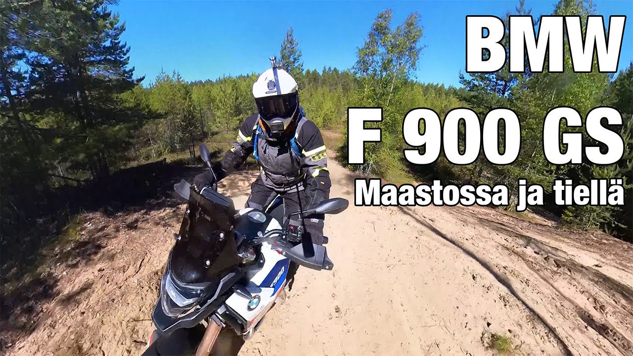 BMW F 900 GS maastossa ja vähän tielläkin - Koeajoesittely