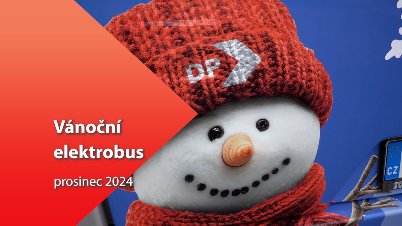 Vánoční elektrobus 2024