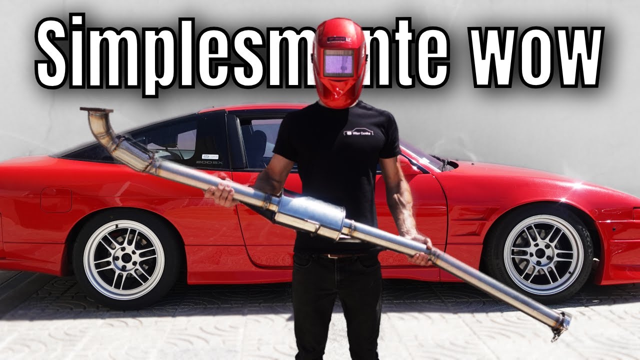 Faço um Escape completo para o Nissan 200sx s13.