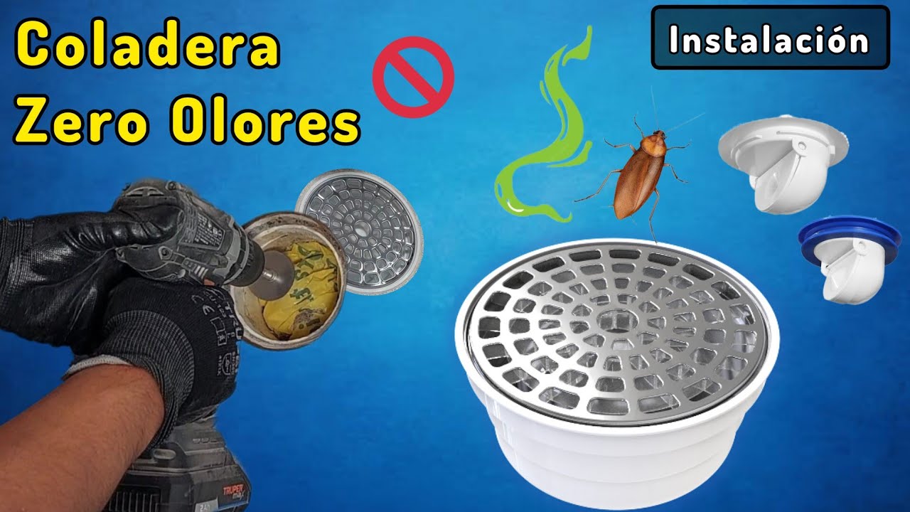 Coladera Antiolores TUTORIAL en 3 minutos