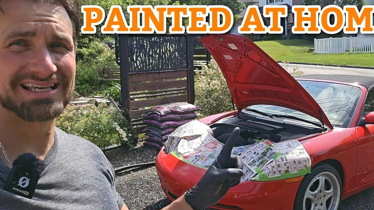 I Painted My Own Car At Home - Did I Ruin it or Make it Better?