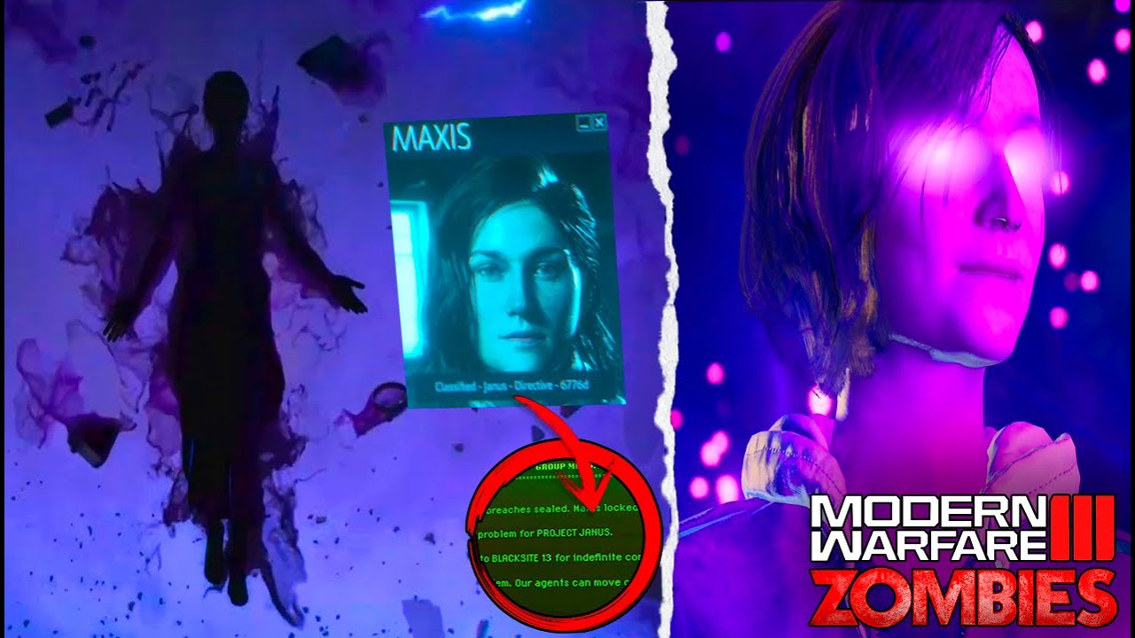 Samantha y el Proyecto Janus | Cinematica Final Explicada (Acto 1- 4) - Modern Warfare Zombies