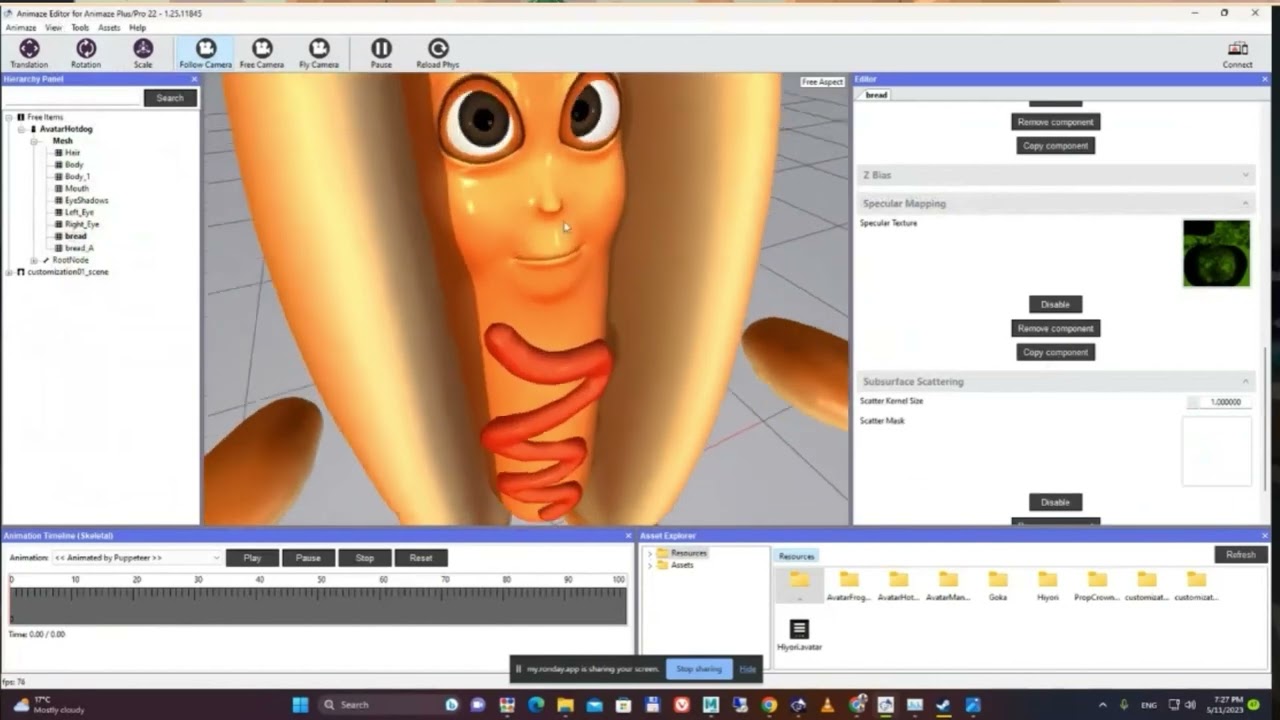 How to upload your custom FBX model into Animaze