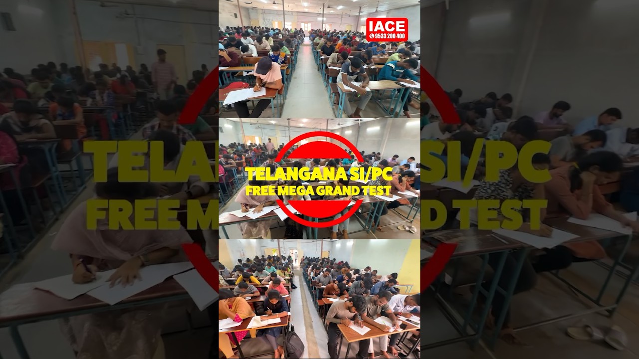 Telangana SI/PC - Free Mega Grand Test | IACE