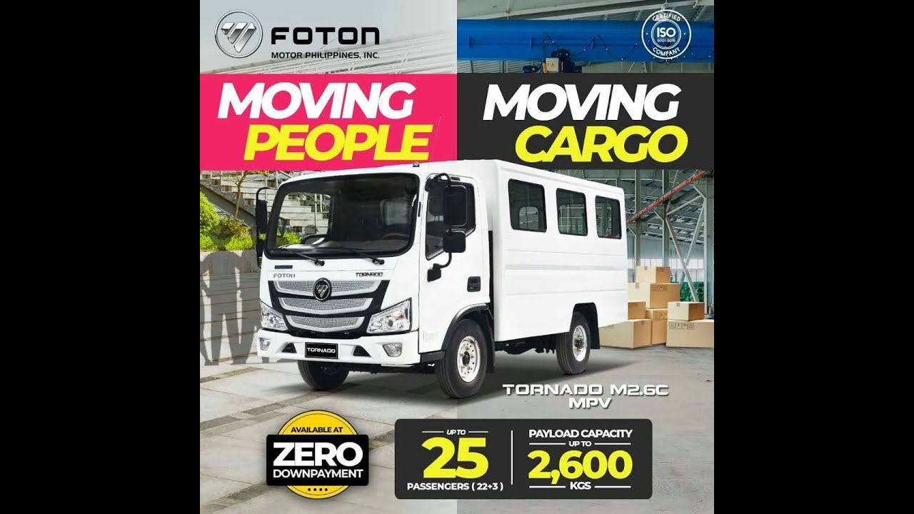Foton Tornado M2.6C MPV