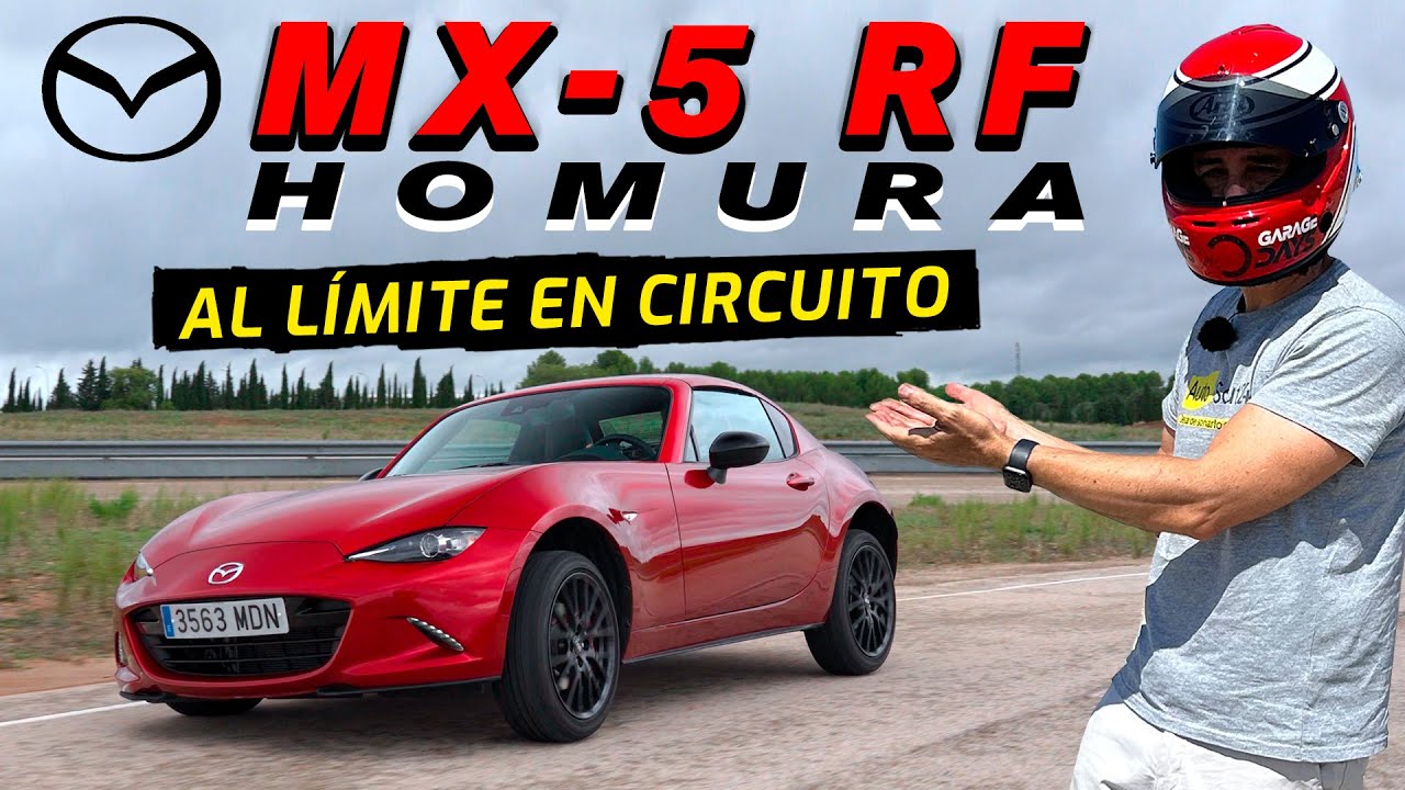 ¿El MX-5 DEFINITIVO? Vuelta rápida en circuito con el Mazda MX-5 Homura RF