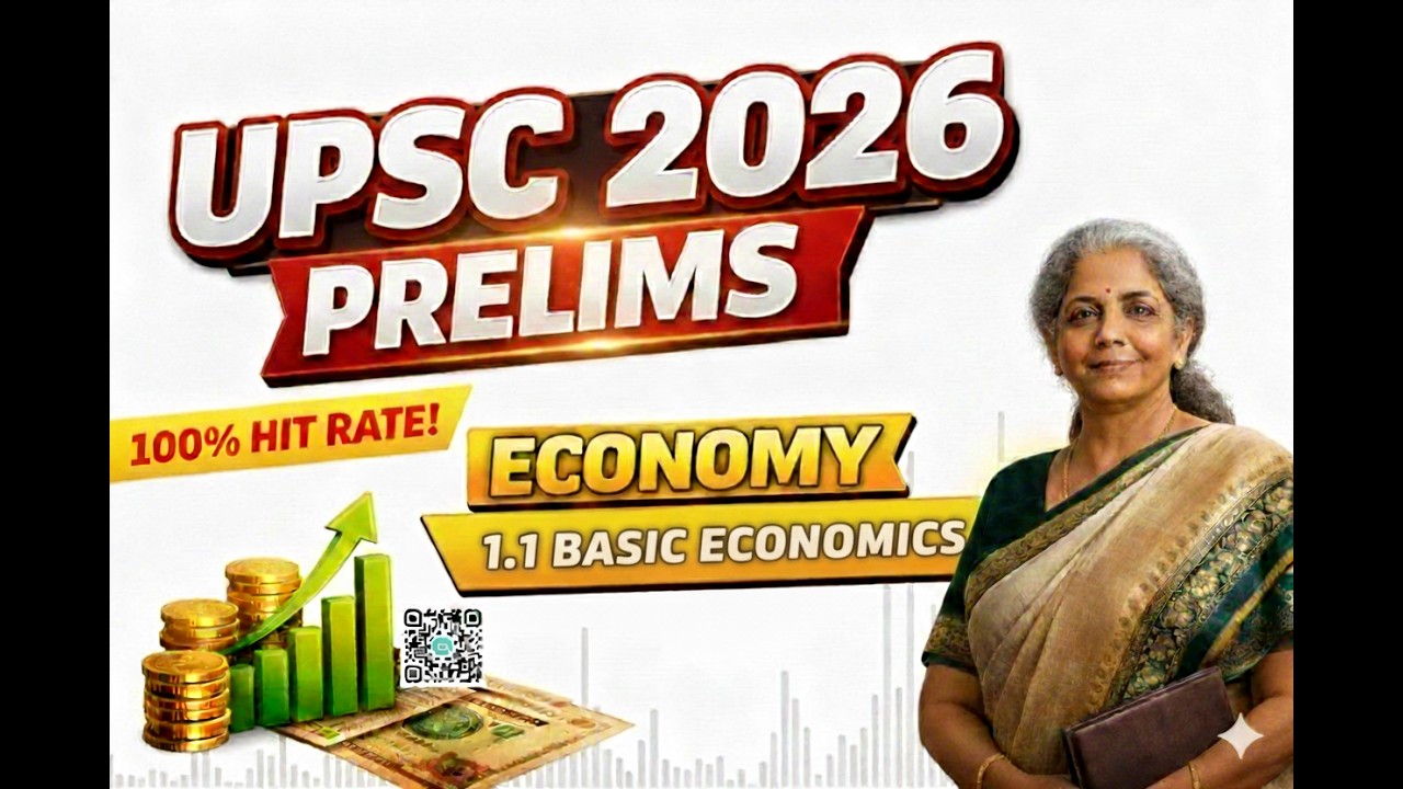 Microeconomics & Basic Terminology Chapter | Indian Economy - Chapter 1 | UPSC Preparation