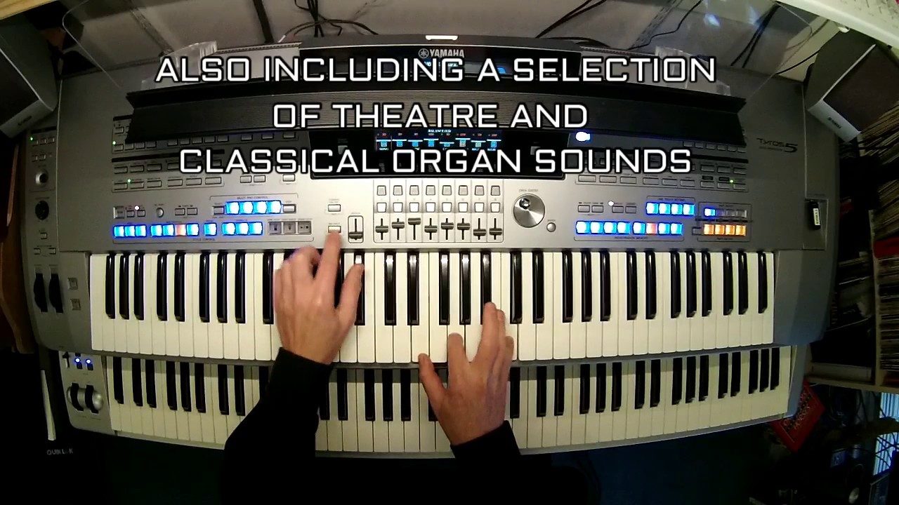 Lower Split Voices For Yamaha Tyros Twin TRX Organ Type System Users