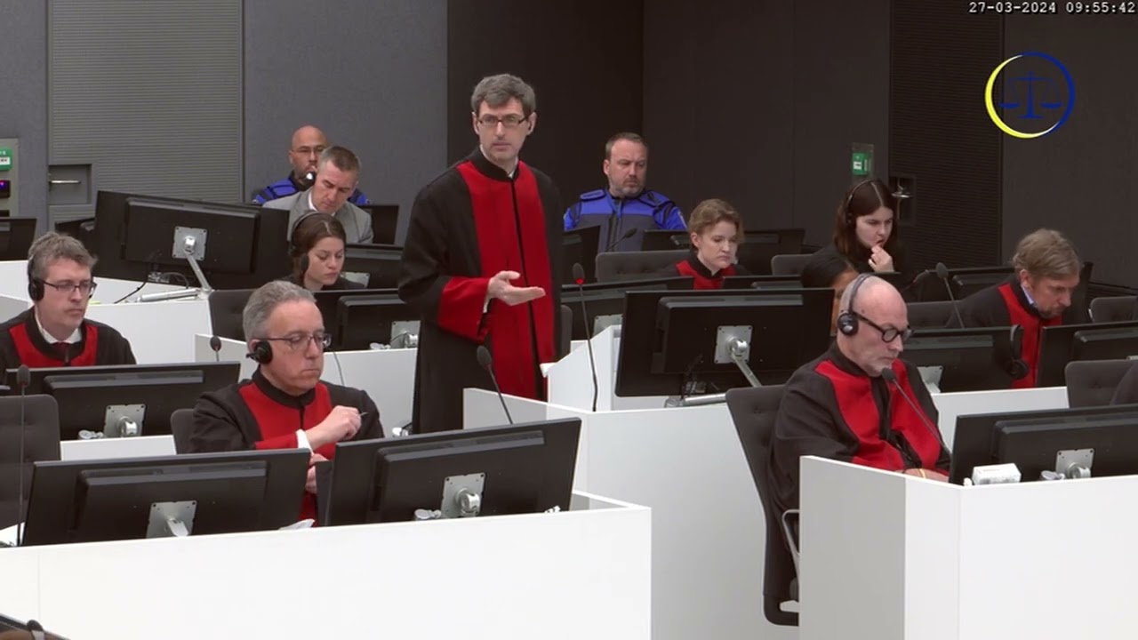 27/03/2024: Thaçi et al, Trial hearing