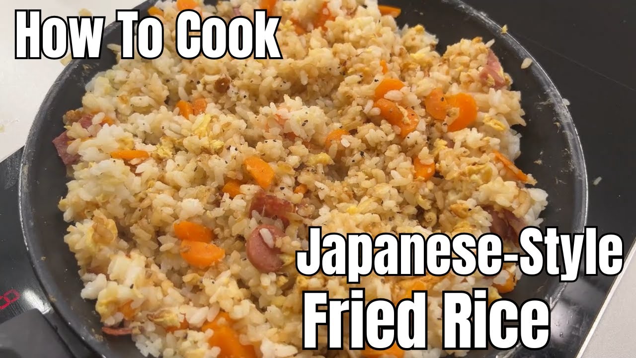 Homemade Japanese Fried Rice | Simple & Tasty Recipe