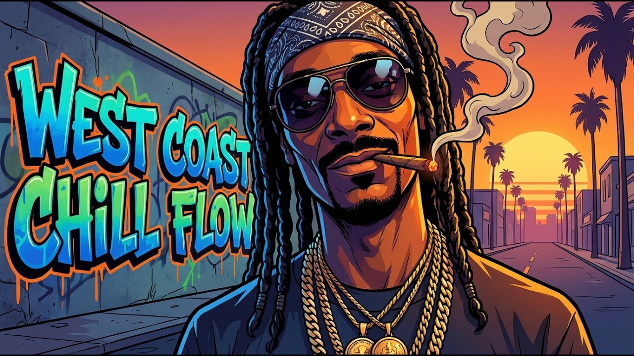 Old School Rap Vibes 🌴 90s Hip Hop & G-Funk Chill Beats Mix