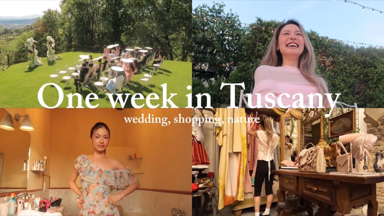 A Week in Tuscany | old friends, Italian food, leather shopping