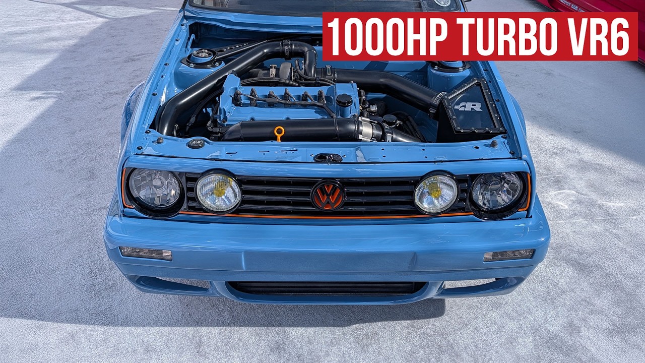 Что, если бы Golf R32 существовал с MK2? Этот полноприводный Golf с заменой VR6 демонстрирует воз...