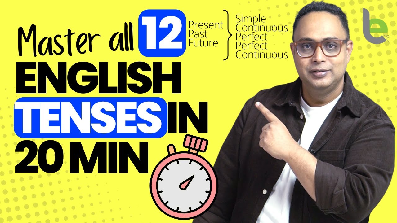 Master 12 English Tenses In 20 Minutes | English Grammar Lesson | Functional Use Of Tenses - Aakash