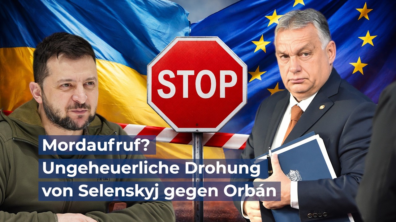 Mordaufruf? - Ungeheuerliche Drohung von Selenskyj gegen Orb&aacute;n