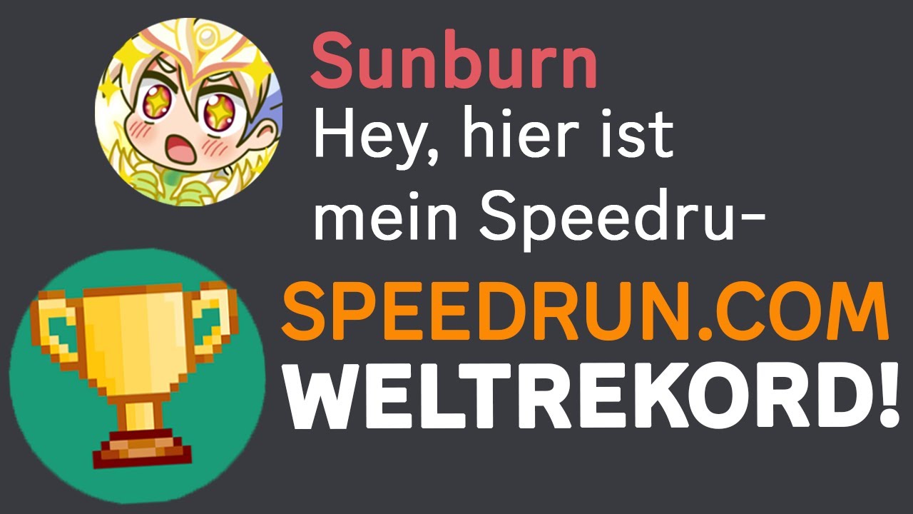 Wie ich ausversehen Speedrun Weltrekordhalter wurde...