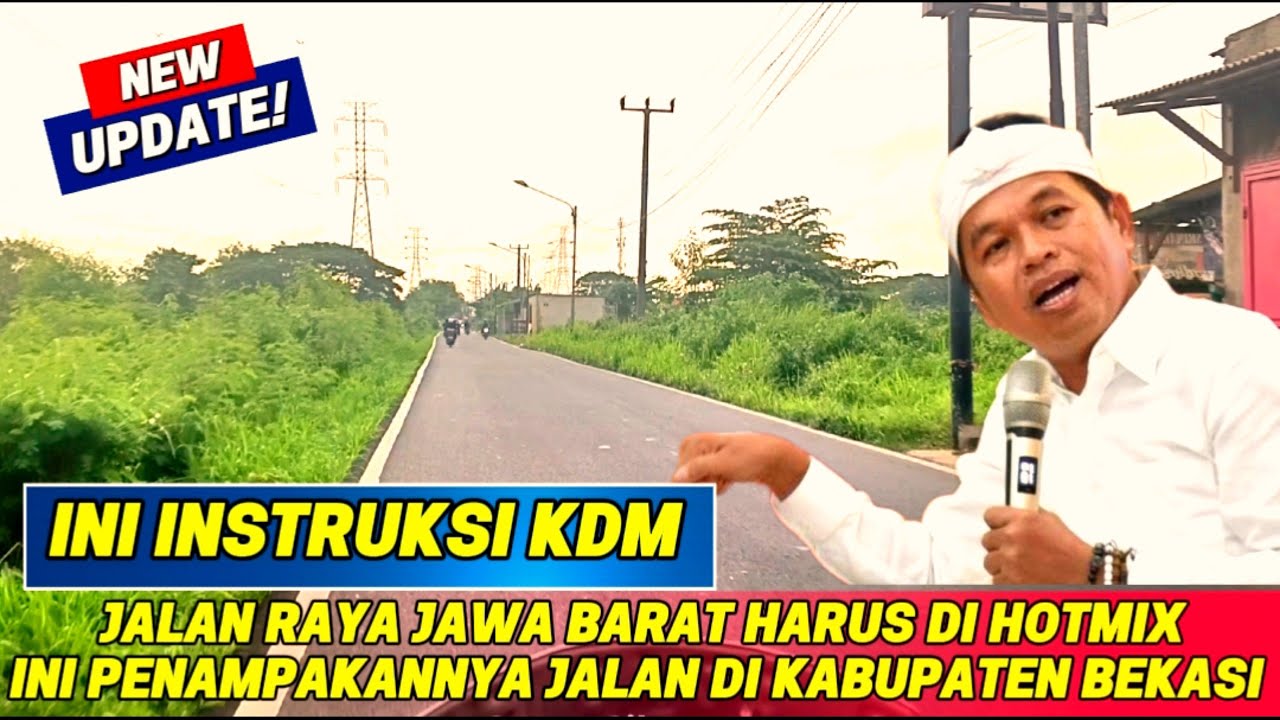 INI INSTRUKSI KDM ‼️ INI PENAMPAKAN JALAN YANG DULUNYA HANCUR DAN LONGSOR DI BEKASI 
