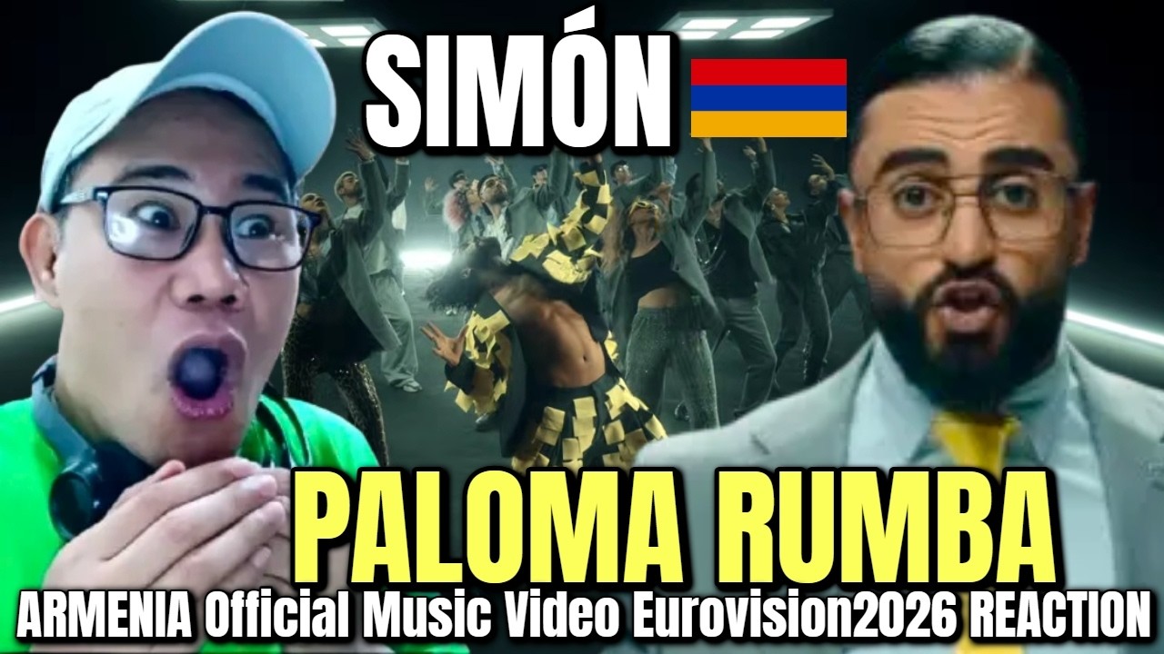 SIMÓN - Paloma Rumba - Armenia Official Music Video Eurovision2026 REACTION