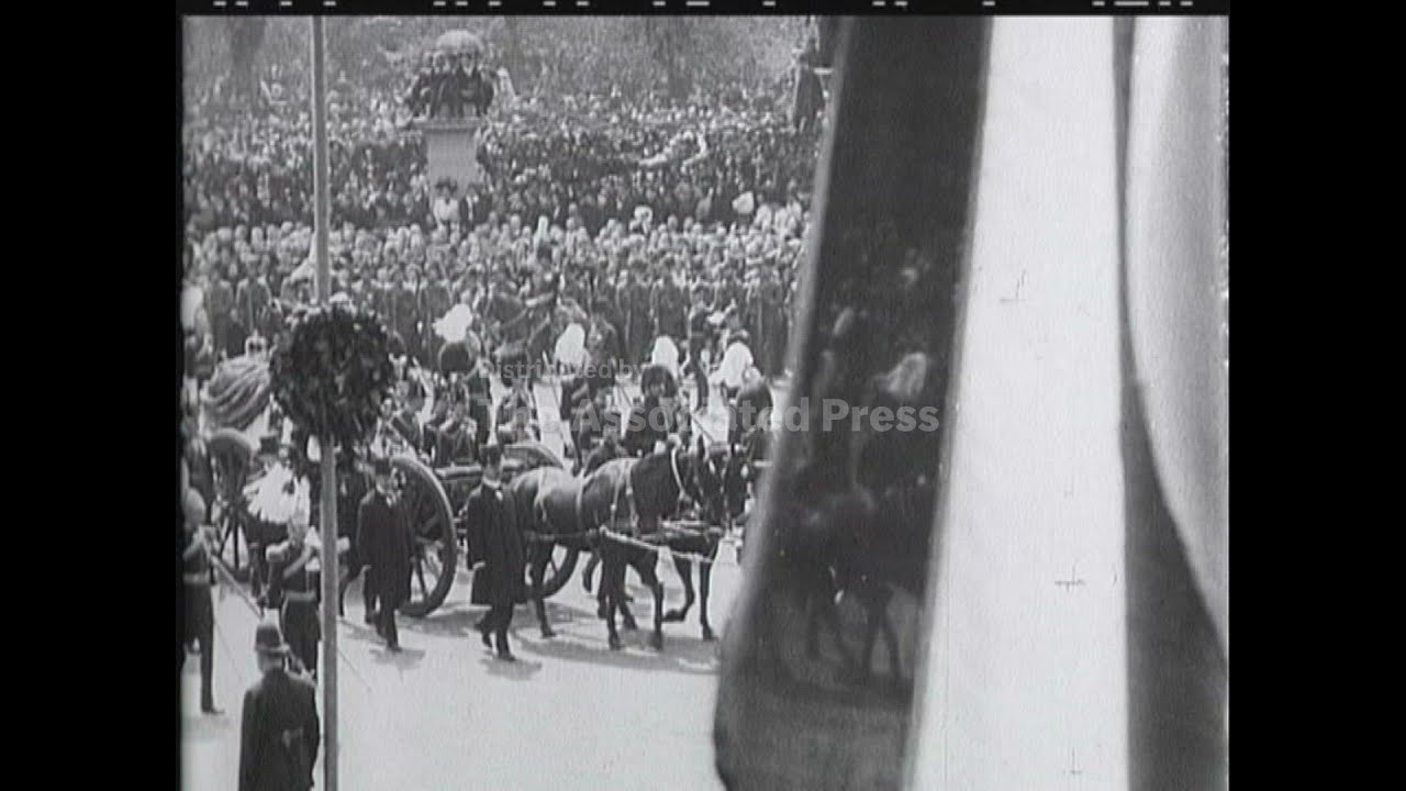 KING EDWARD'S FUNERAL - NO SOUND