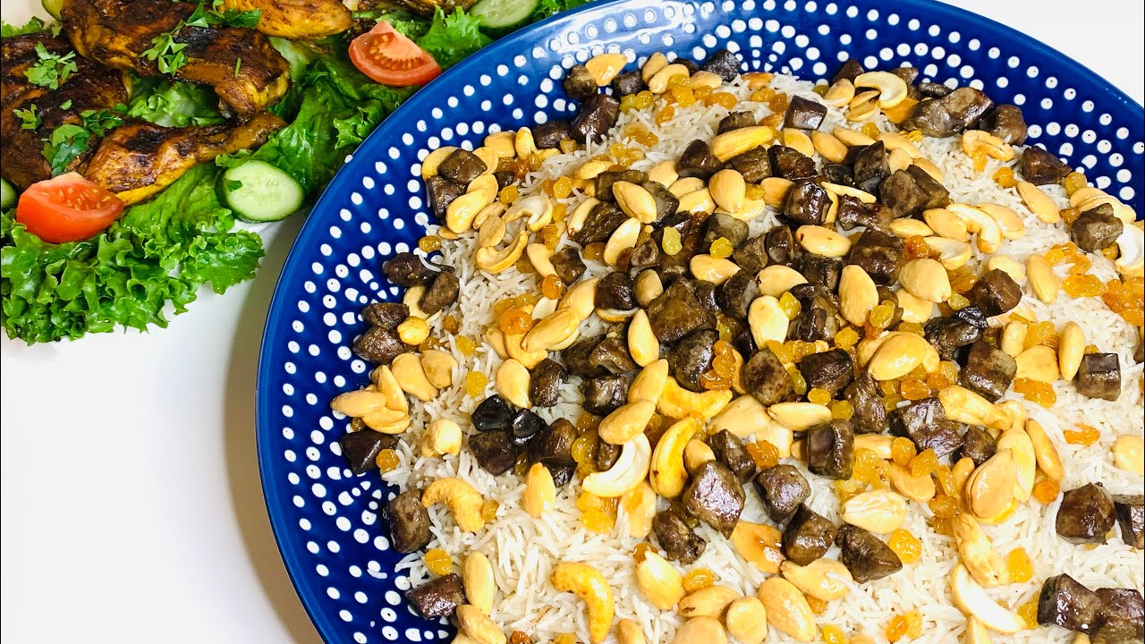 رز بلاو الليبي بطريقة مبسطة /رز بالخلطة مع اسرار نجاحه وبدون مايتعجن/مع افخاذ الدجاج في الفرن/