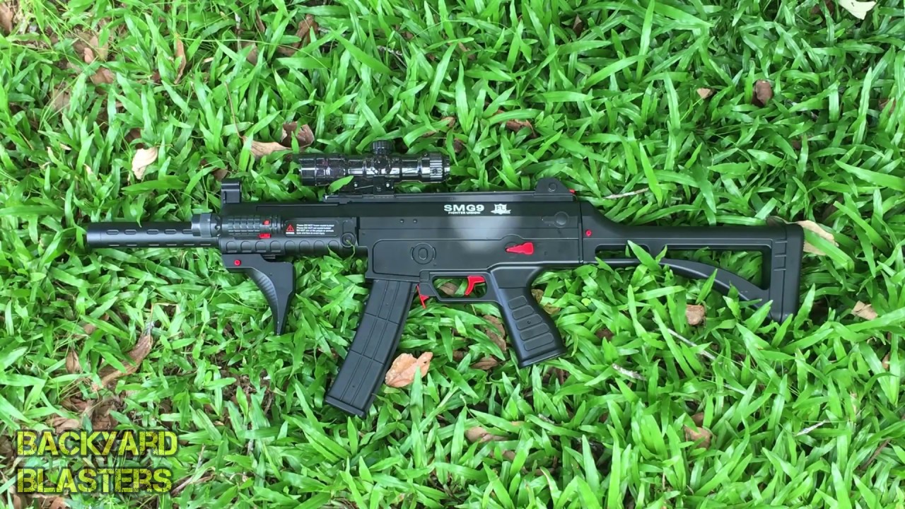 SMG9 Hydro Blaster Range Test | Backyard Blasters