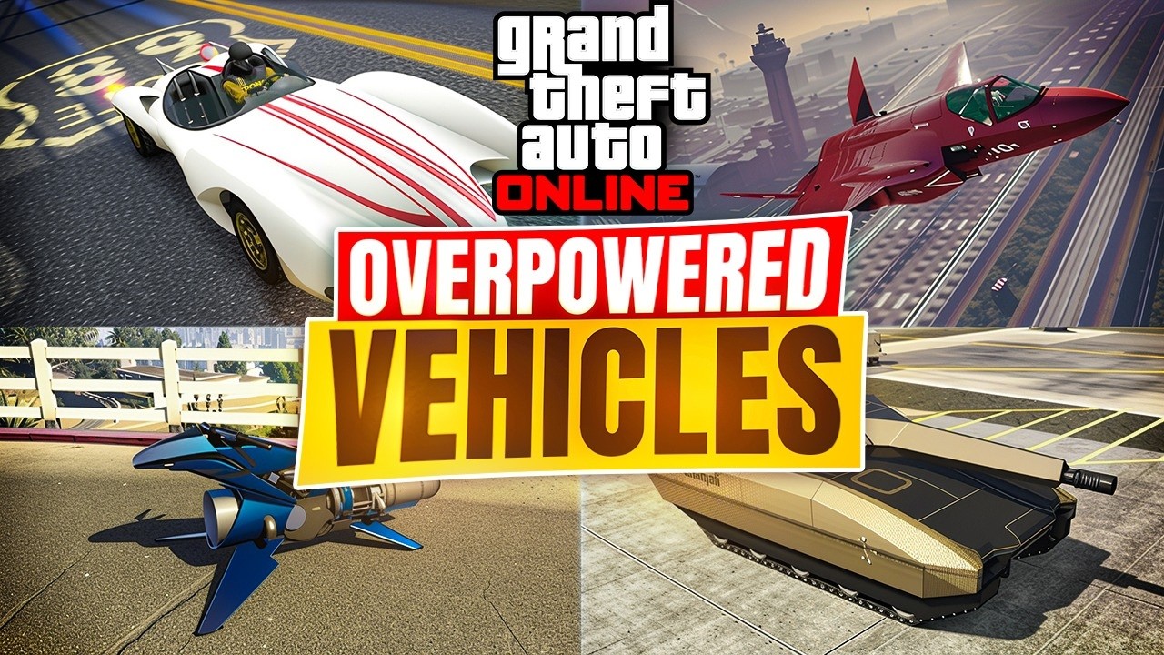 Top 10 Most Overpowered Vehicles in GTA Online!