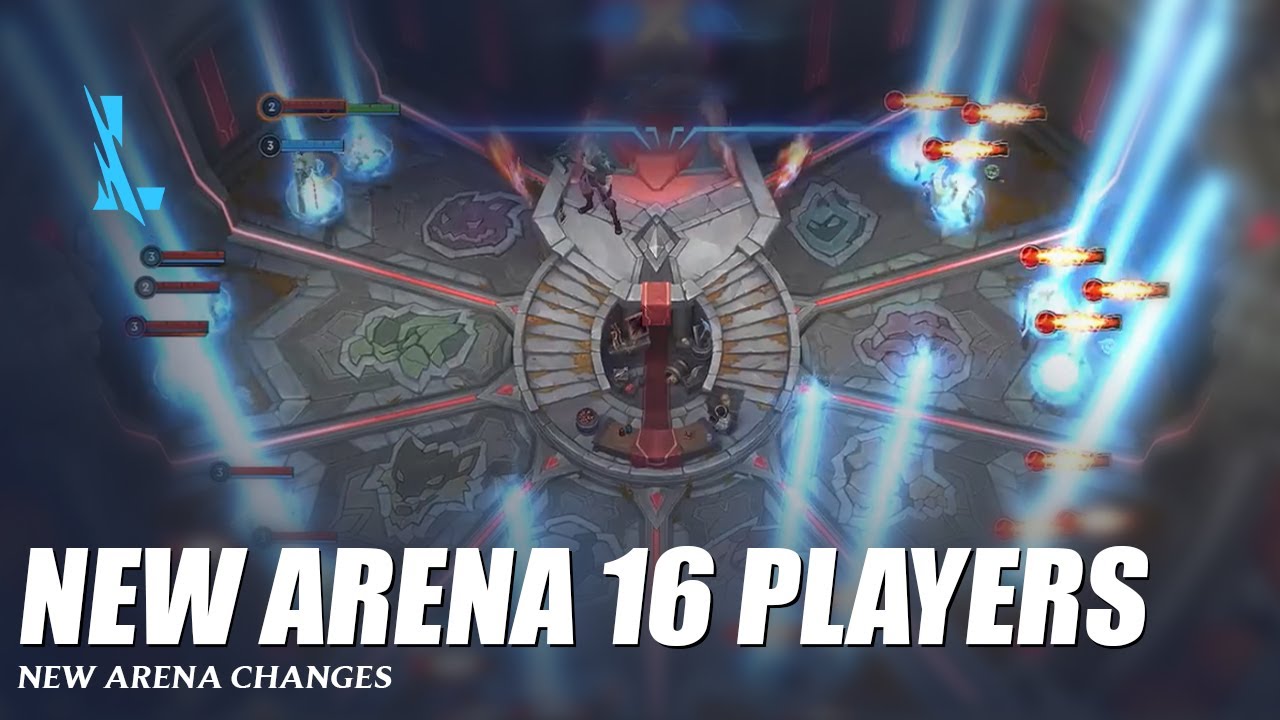 New Arena Update up to 16 Players - Wild Rift