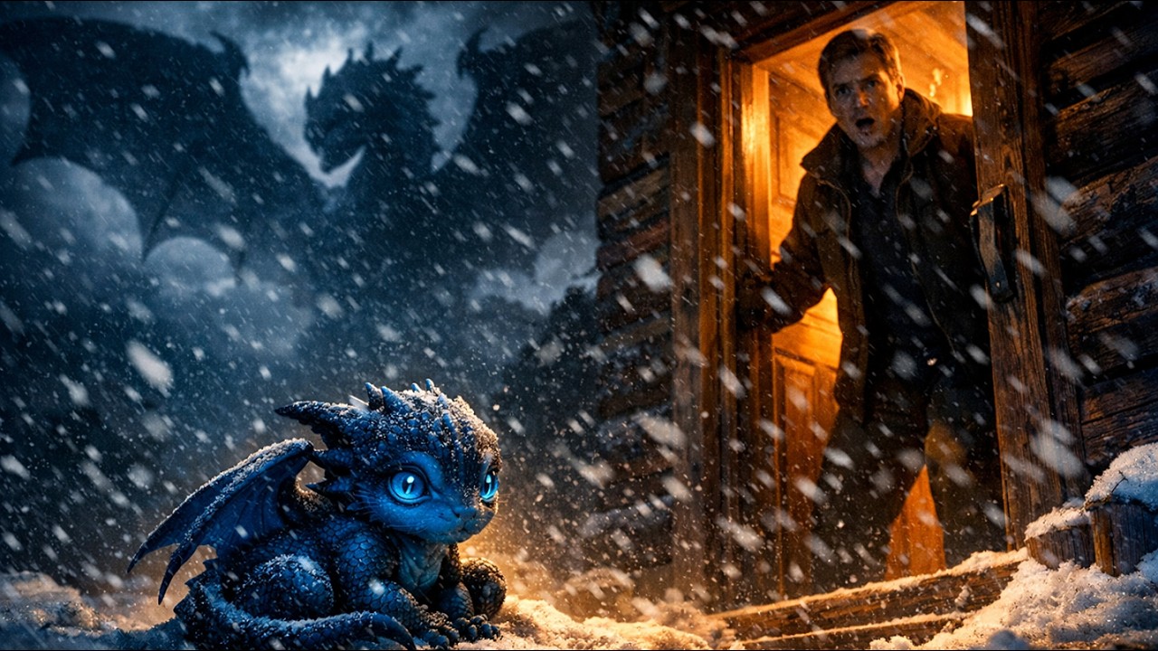A Freezing Dragon Child Knocked on One Human’s Door… By Morning the Sky Was Full of Dragons!