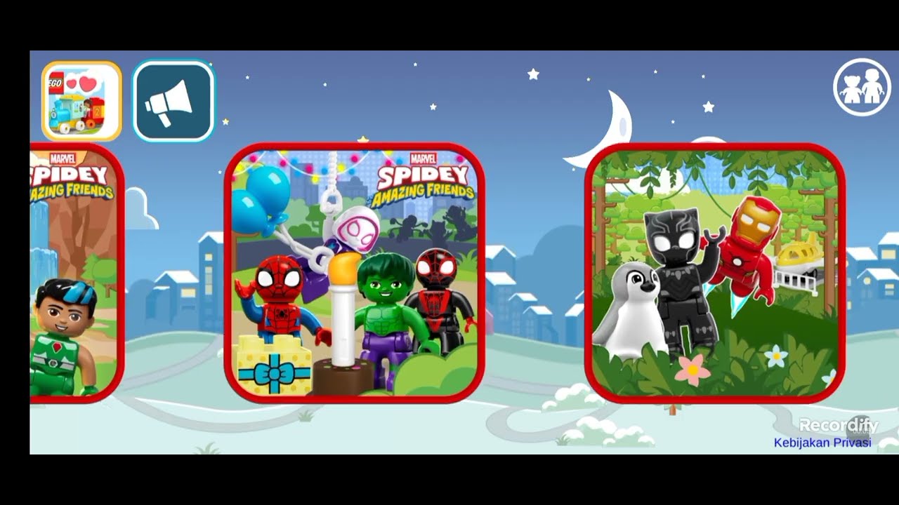 LEGO® DUPLO® Marvel - mission to explore with black panther and spiderman - Playpass Android 