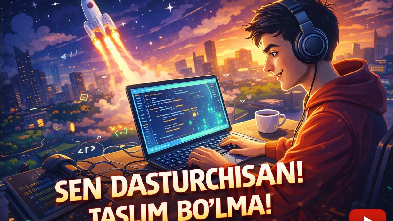 Sen dasturchisan TASLIM BO'LMA!!! - AI