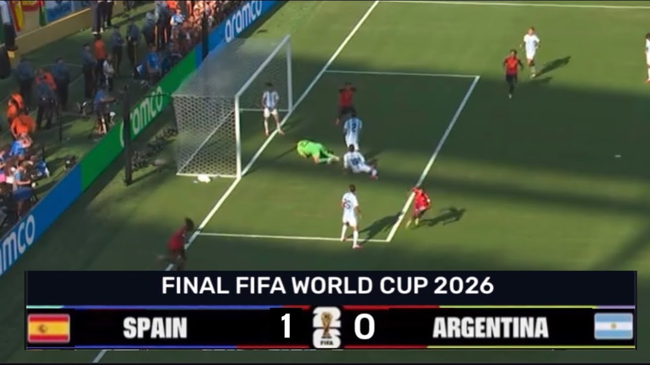 SPAIN 1-0 ARGENTINA | FIFA WORLD CUP 2026 FINAL | FULL LIVE
